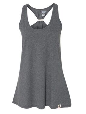 Champion Gray Racerback Swing Tank